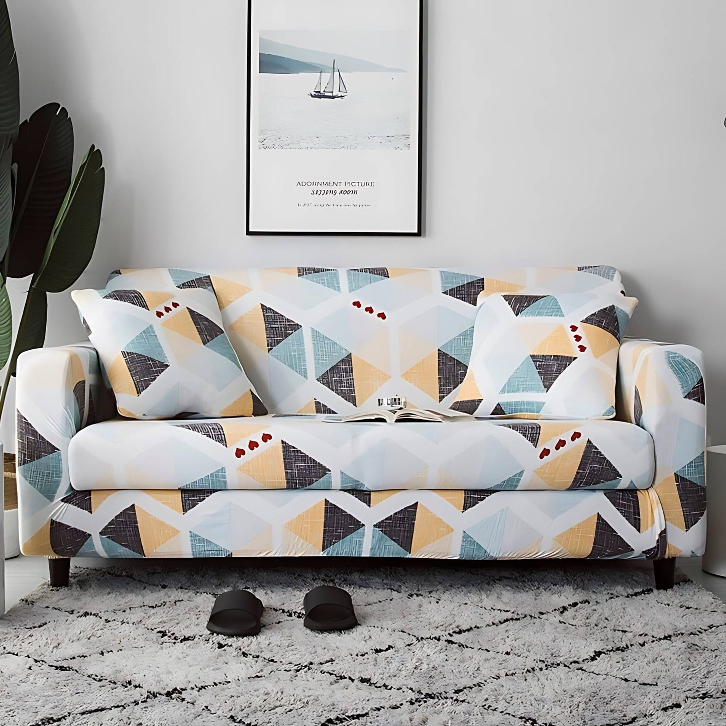Elastic Sofa Slip Covers Various Prints and Pattern Designs