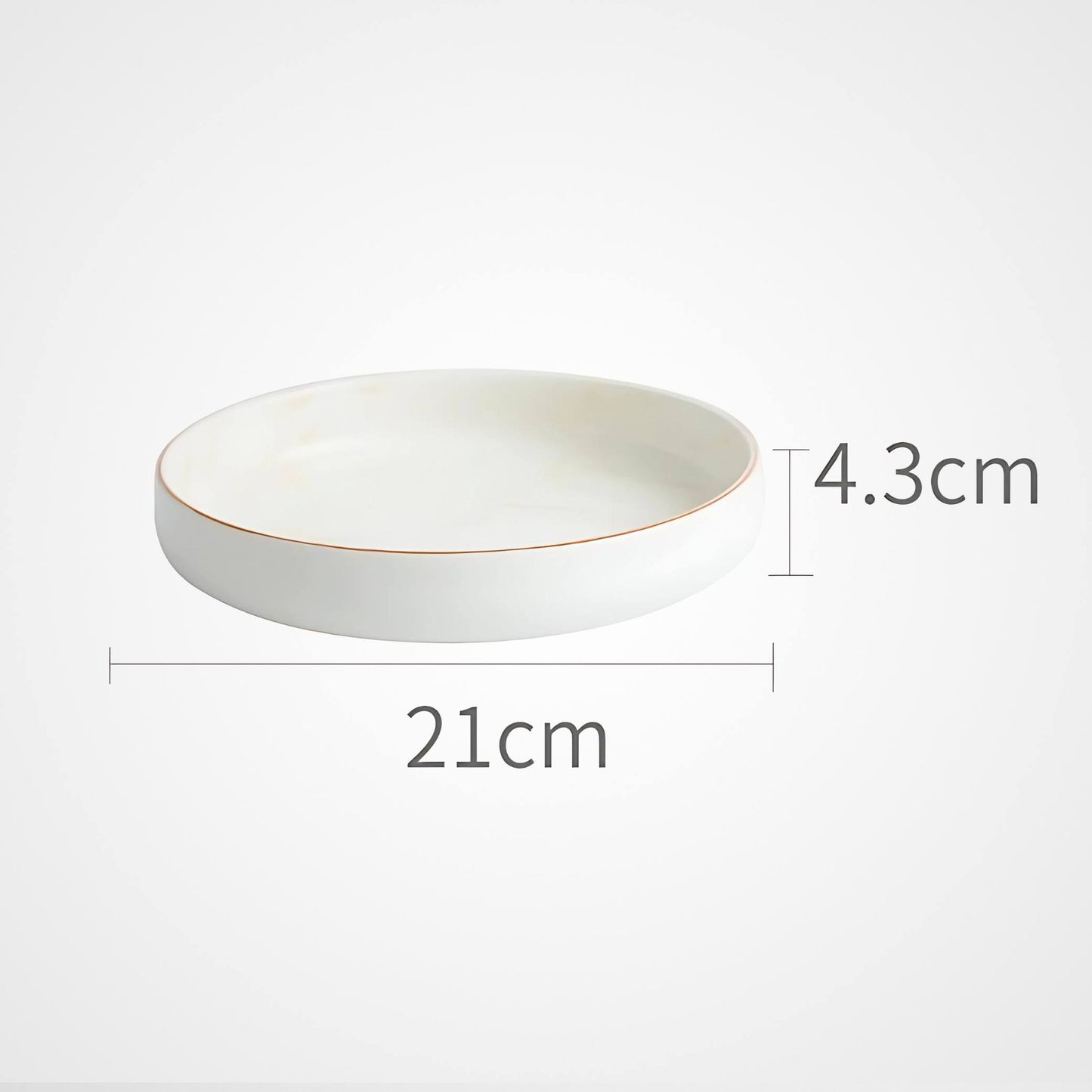 Marbled Ceramic Kitchenware Cream Bowls And Dishes
