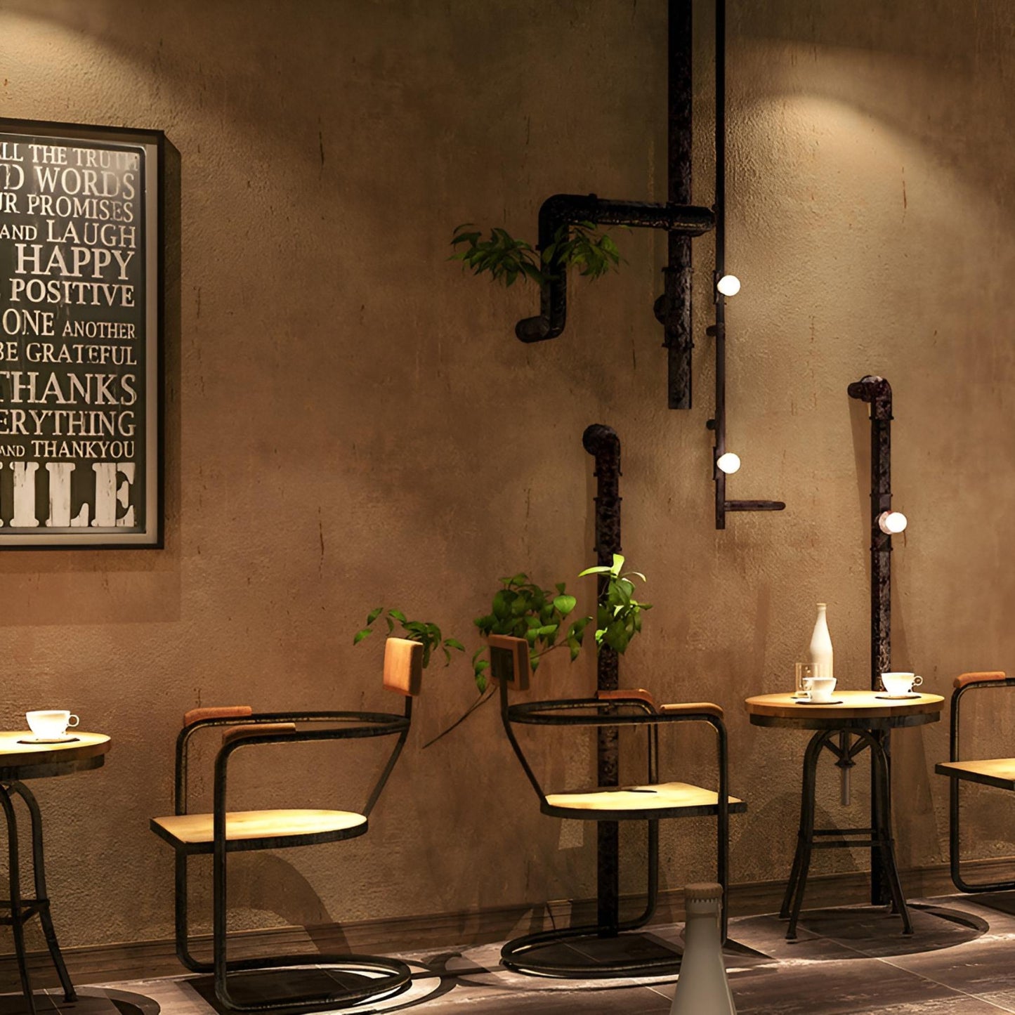 Retro Industrial Style Cement Wall Paper