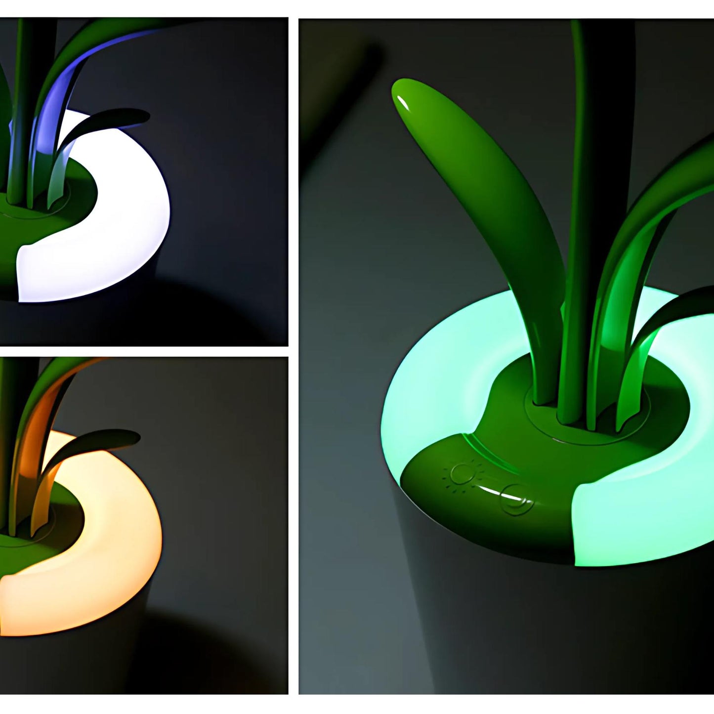 Sapling Plant Style LED Portable USB Table Lamp