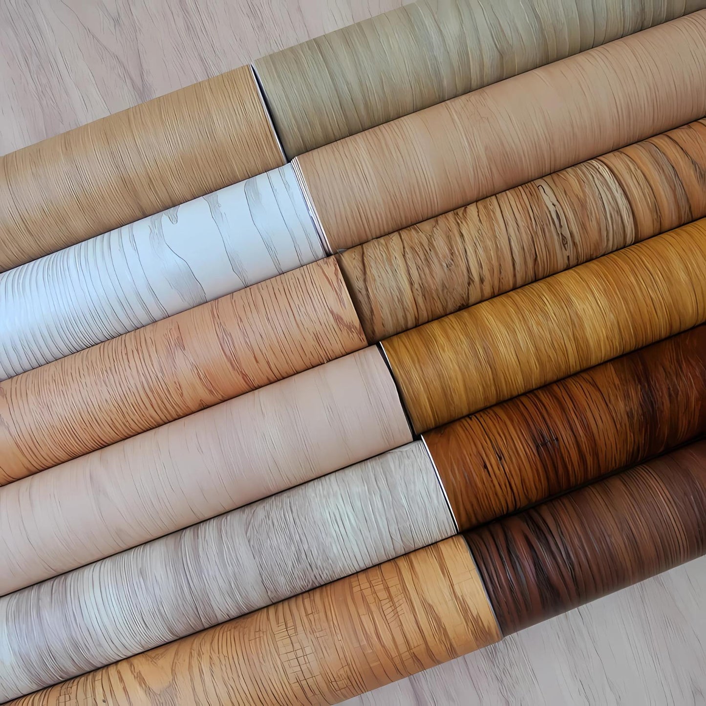 Waterproof Woodgrain Wallpaper