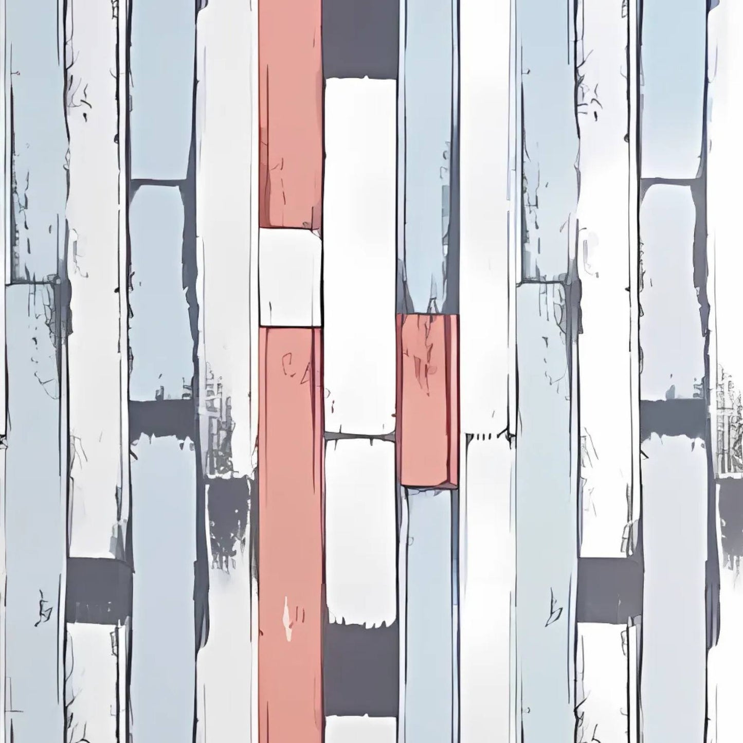 Studio Apartment Accent Wallpaper