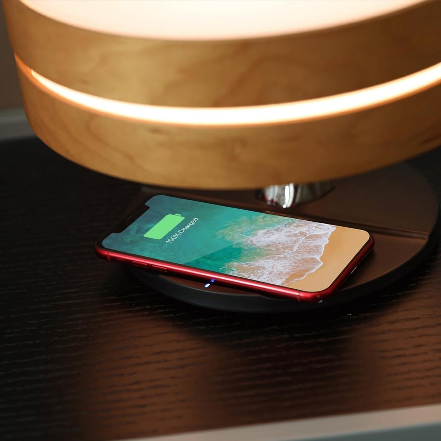 Luxury Bluetooth Speaker Wireless Charging Station Intelligent Tree Lamp