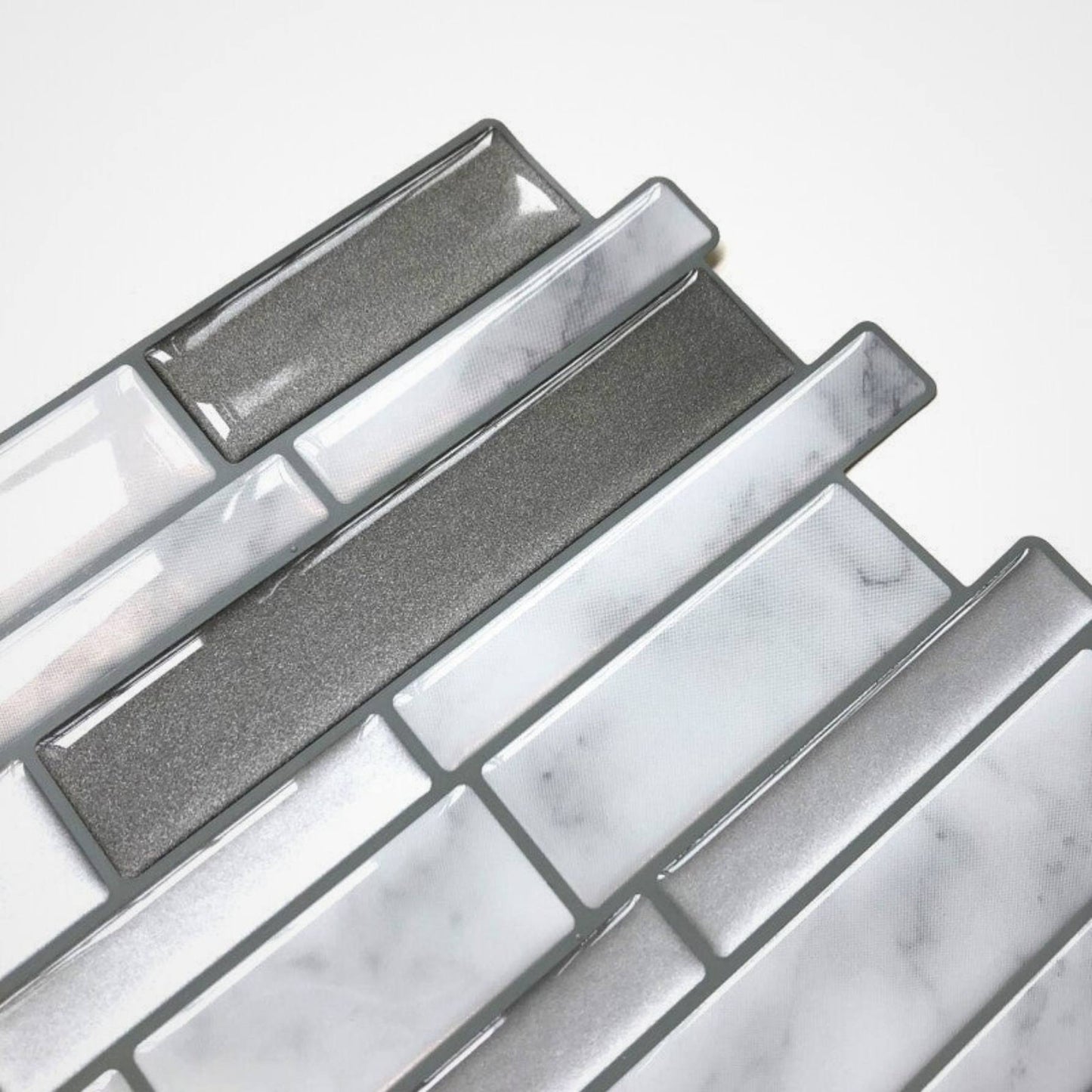 Three-Dimensional Oil-Proof Tile Pattern Wallpaper Stickers