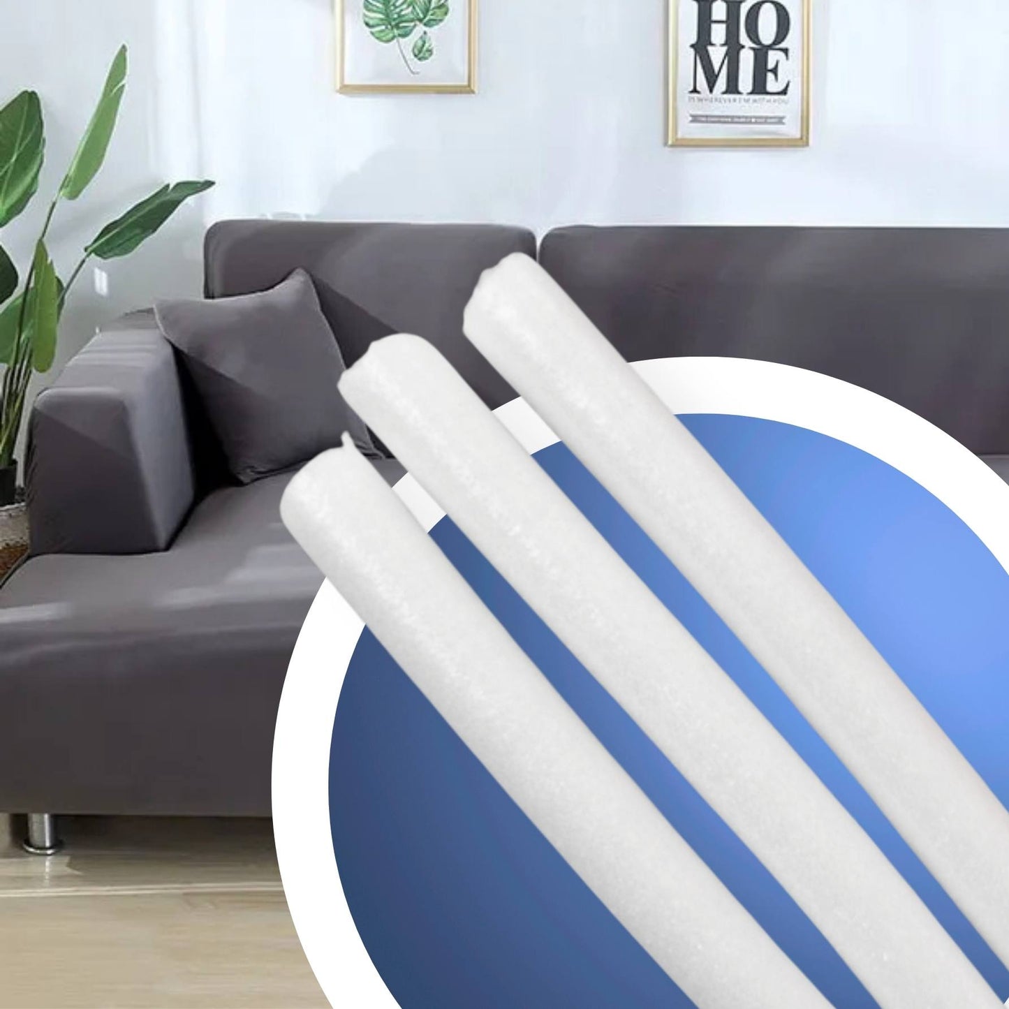 Foam Bar Plastic Sticks for Sofa Covers
