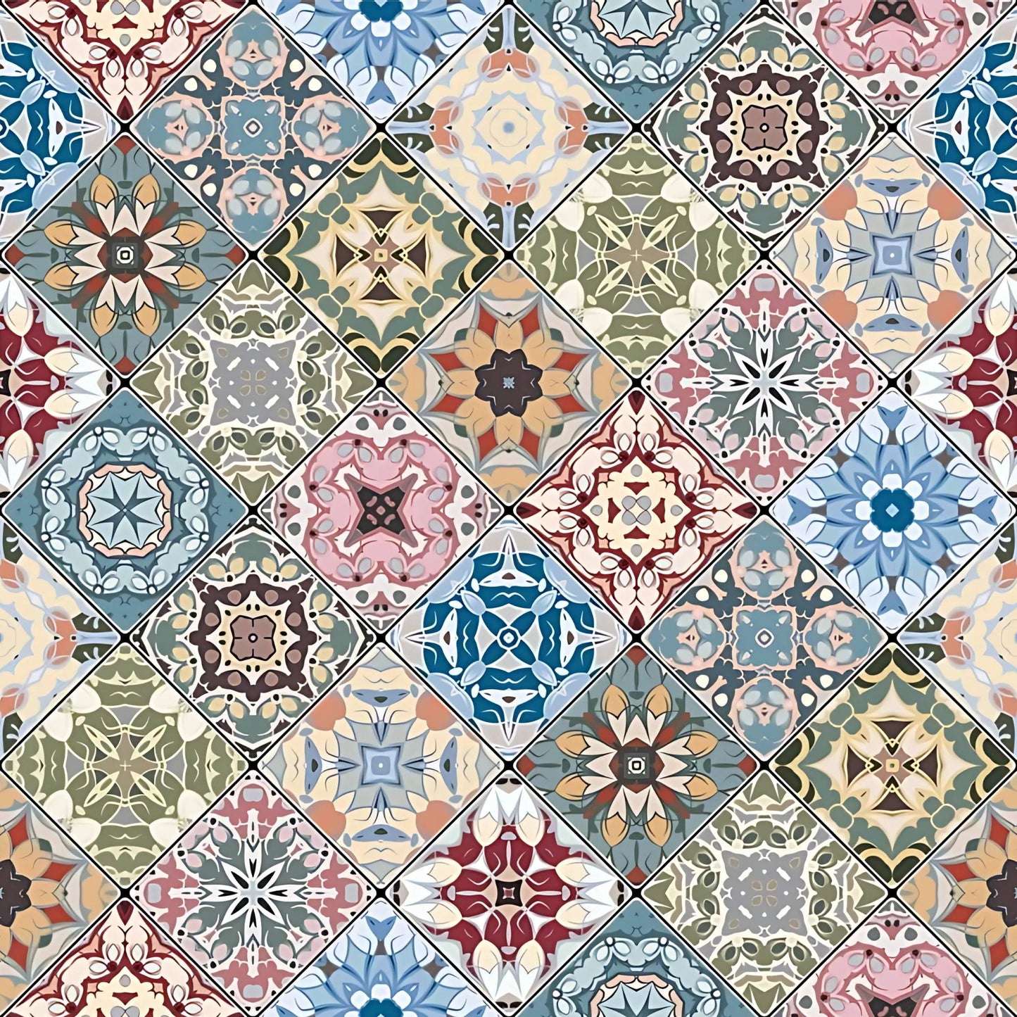 Mosaic Kitchen Greaseproof Wall and Floor Decor