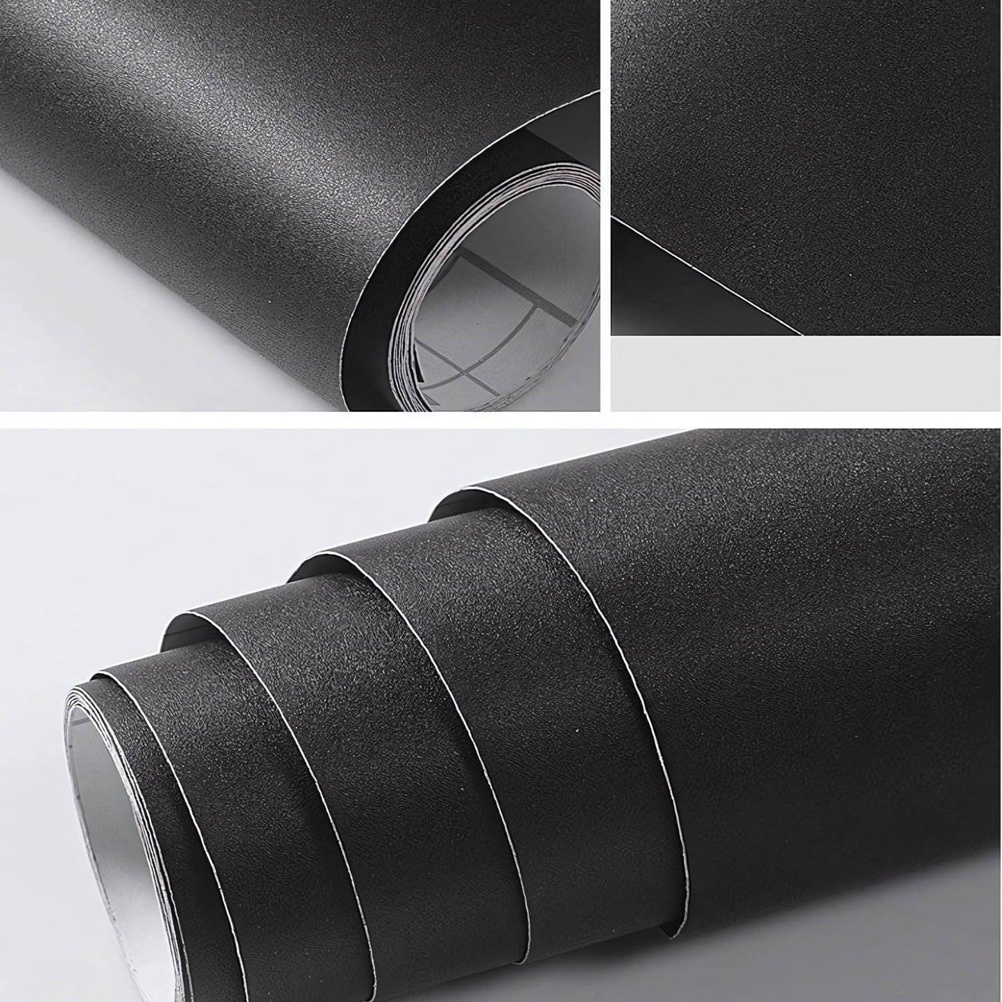 Solid Vibrant Color Waterproof Self-Adhesive Wallpaper