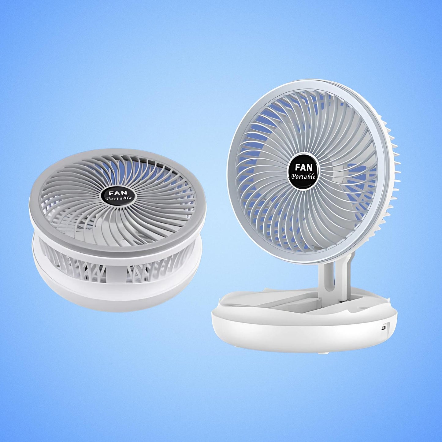 Portable All-in-One Fan and Lamp