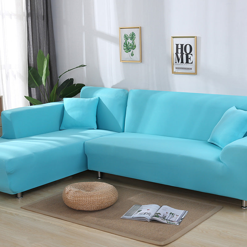 Tight Wrap Elastic Solid Color Sofa Covers