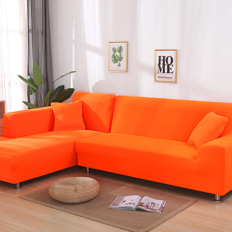 Tight Wrap Elastic Solid Color Sofa Covers