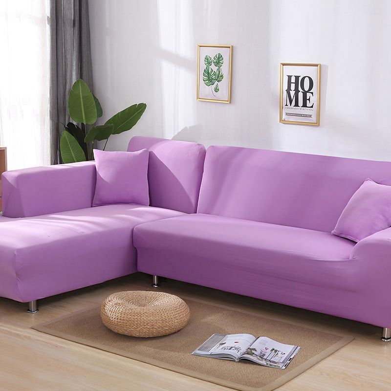 Tight Wrap Elastic Solid Color Sofa Covers