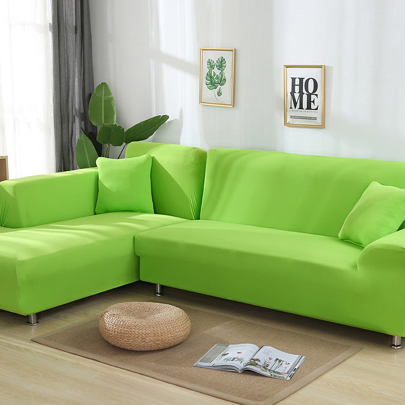 Tight Wrap Elastic Solid Color Sofa Covers