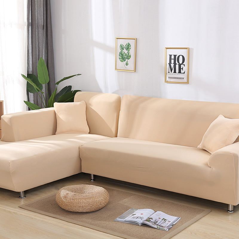 Tight Wrap Elastic Solid Color Sofa Covers