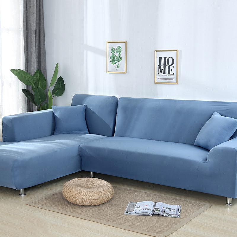 Tight Wrap Elastic Solid Color Sofa Covers