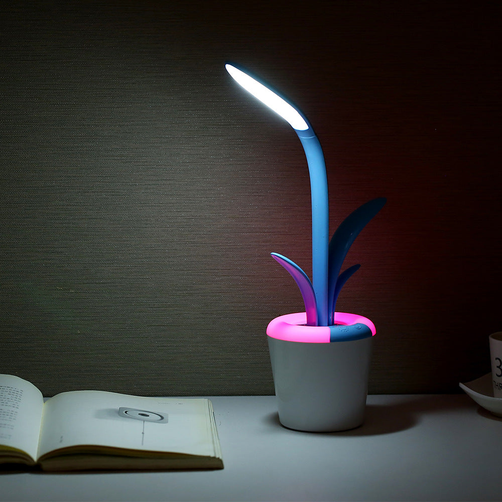 Sapling Plant Style LED Portable USB Table Lamp