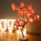 Rose Flower Table Lamp Bonsai Tree LED Night Light