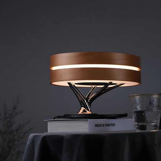 Luxury Bluetooth Speaker Wireless Charging Station Intelligent Tree Lamp