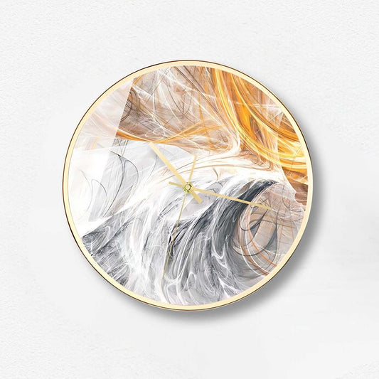 Beautiful Marble Pattern Wall Clock