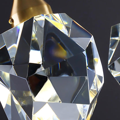 Luxury Crystal Diamond Fishline Chandelier