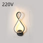 Nordic Minimalist Musical Note Wall Lamp