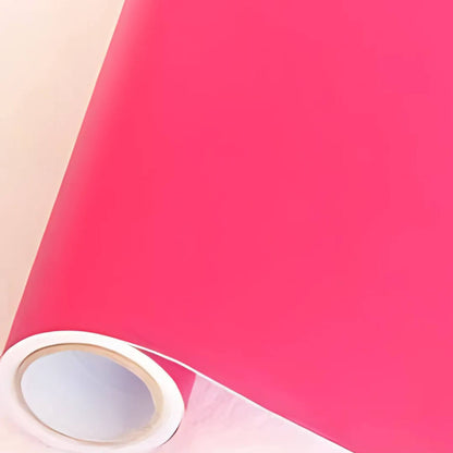 Solid Vibrant Color Waterproof Self-Adhesive Wallpaper