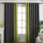 Solid Chenille Luxury Curtain Shades