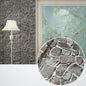 Brick and Stone Print Self-Adhesive Waterproof Wallpaper