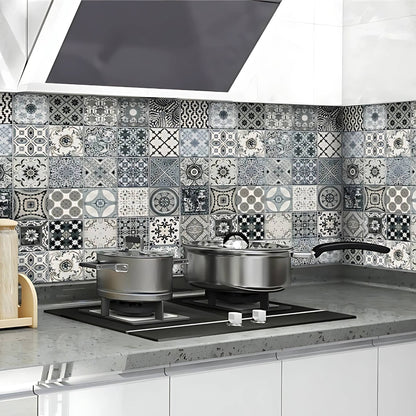 Mosaic Kitchen Greaseproof Wall and Floor Decor