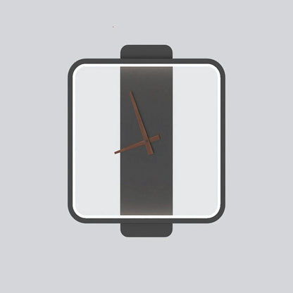 Modern Nordic Style Wall Clock Lamp