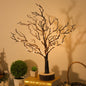 Winter Light Snow Covered Tree Branch Lamp