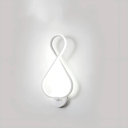Nordic Minimalist Musical Note Wall Lamp
