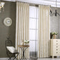 Lace Pattern Modern Chenille Blackout Curtains